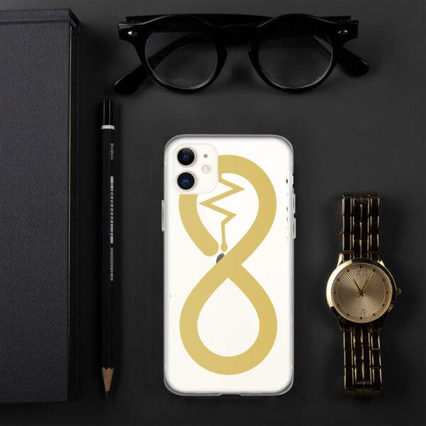 Infinity iPhone Case (Vintage Gold Logo) - Image 2