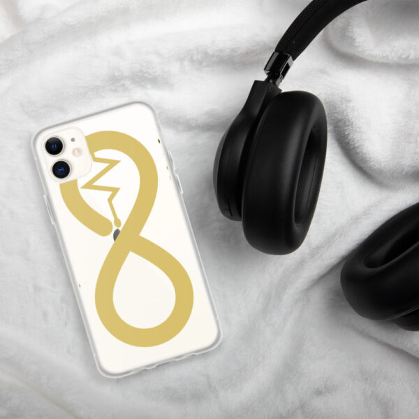 Infinity iPhone Case (Vintage Gold Logo) - Image 3