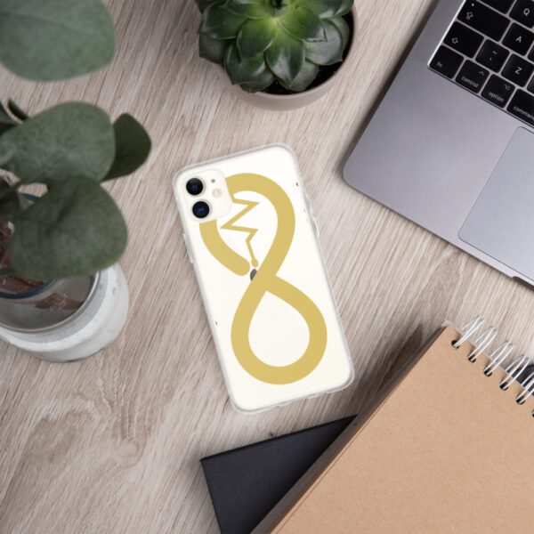 Infinity iPhone Case (Vintage Gold Logo) - Image 4