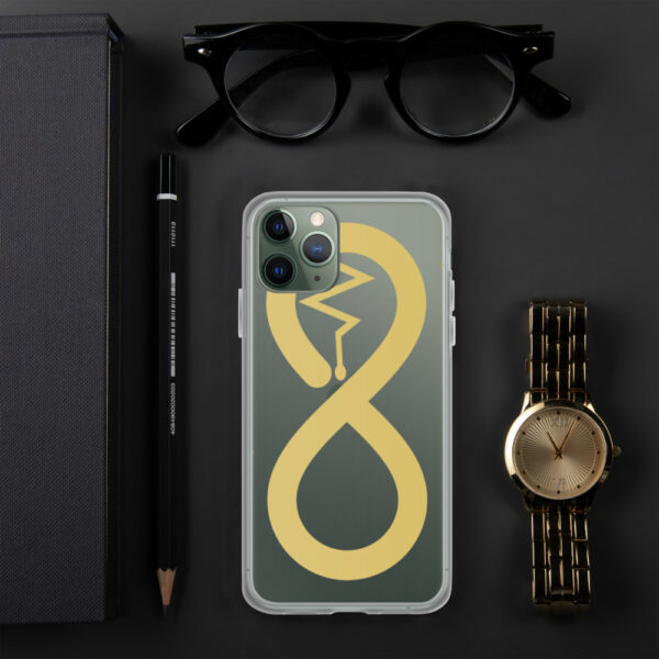 Infinity iPhone Case (Vintage Gold Logo) - Image 5