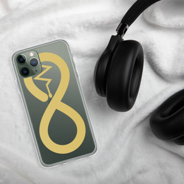 Infinity iPhone Case (Vintage Gold Logo) - Image 6