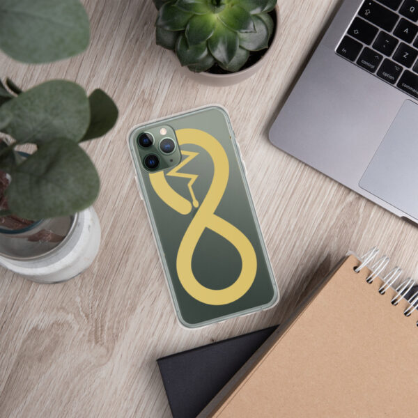 Infinity iPhone Case (Vintage Gold Logo) - Image 7