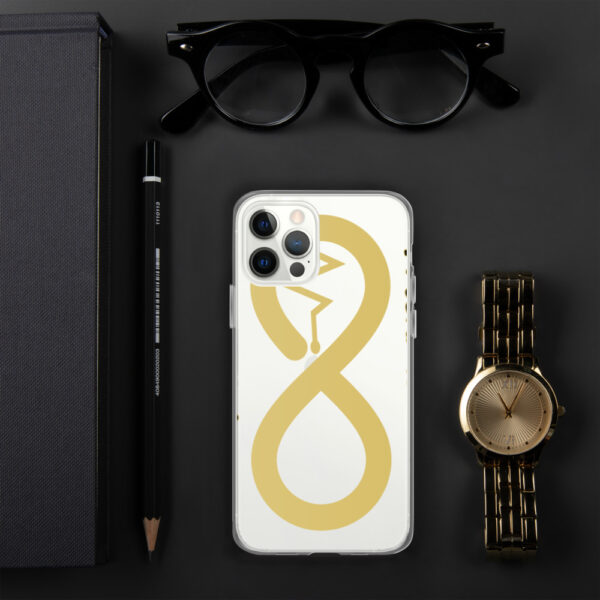 Infinity iPhone Case (Vintage Gold Logo) - Image 17