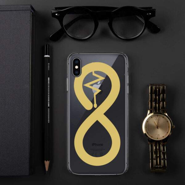 Infinity iPhone Case (Vintage Gold Logo) - Image 36