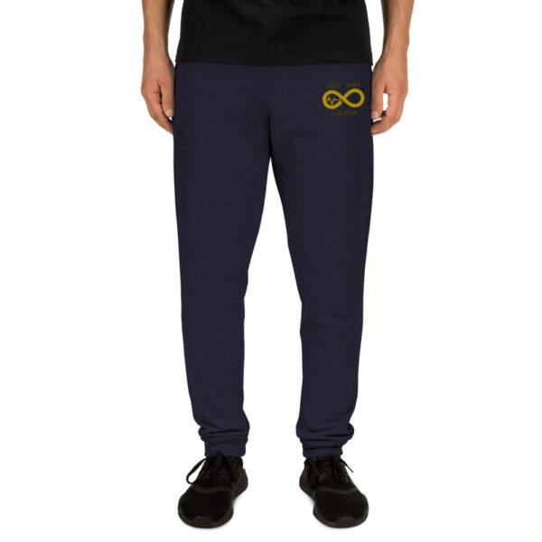 Men's Limitless Joggers (Yellow Gold Logo) - Image 2