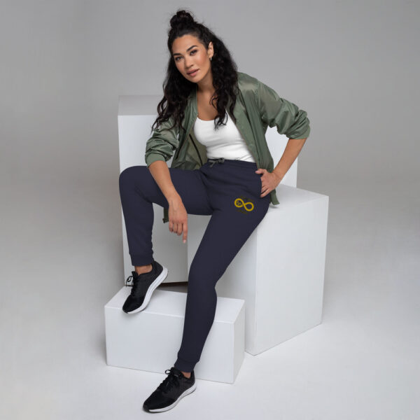 Women's Limitless Joggers (Yellow Gold Logo) - Image 3