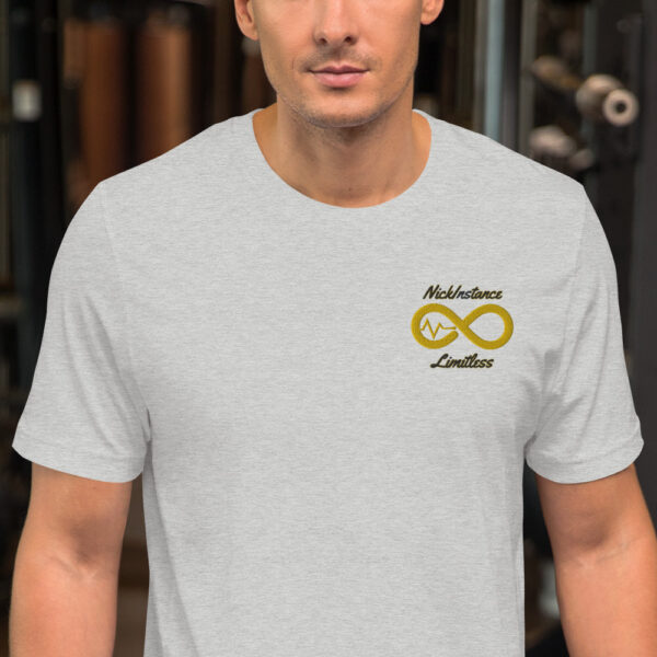 Men's Limitless Tees (Yellow Gold Logo) - Image 5