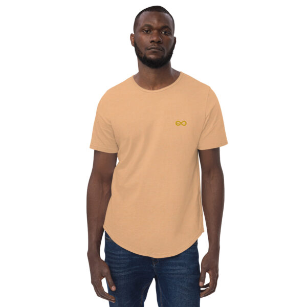 Men's Infinity Curve Crew Tees (Yellow Gold Logo) - Image 13