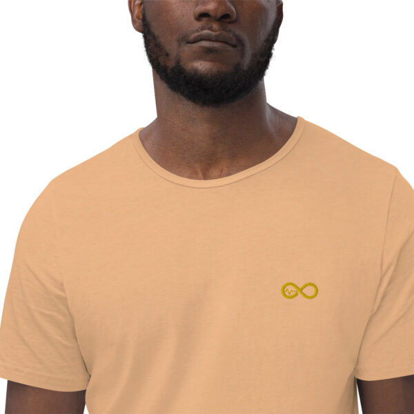 Men's Infinity Curve Crew Tees (Yellow Gold Logo) - Image 14