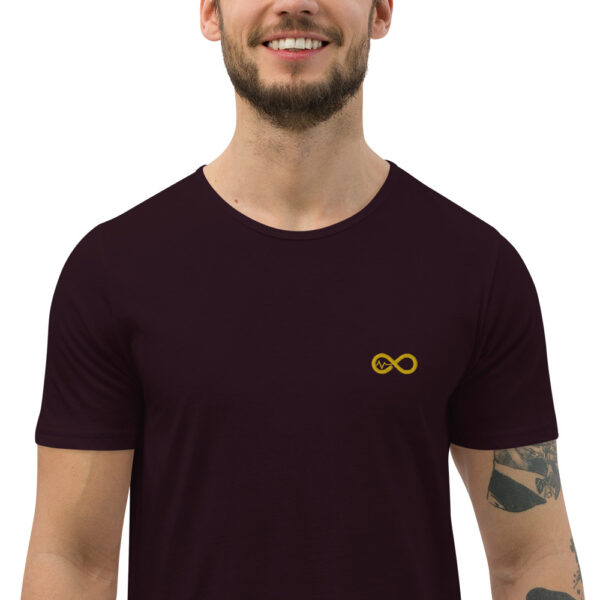 Men's Infinity Curve Crew Tees (Yellow Gold Logo) - Image 22