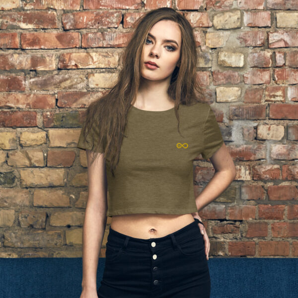 Women's Infinity Crop Tops - Image 2