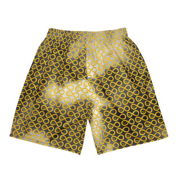 Women's Infinity Shorts (Yellow Gold Logo) - Image 4