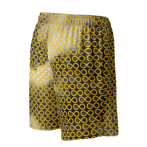 Men's Infinity Shorts (Yellow Gold Logo) - Image 4